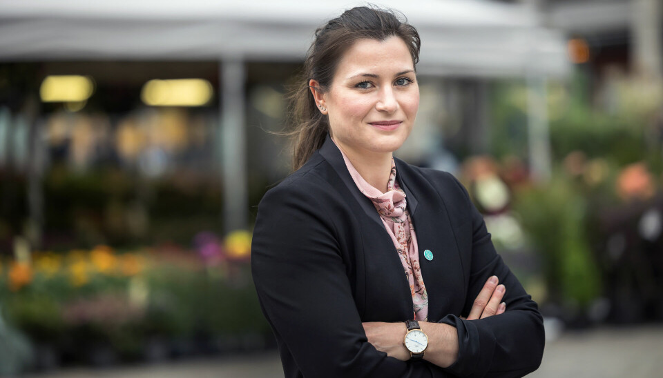 Elisabet Haugsbø, visepresident i Tekna, forteller at nettverket skal være en sosial og faglig arena hvor utviklere kan bidra til nettverket med egne erfaringer og problemstillinger. 📸: Tekna