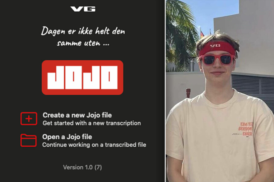 Ifølge Edvard Høiby er appen laget for å være så sikker som mulig og kan kjøre uten internett.📸: Privat