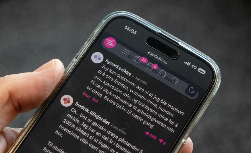 Reaksjonene lot ikke vente på seg etter at kode24 publiserte artikkelen om 'ekte programmerere'. 📸: Kurt Lekanger