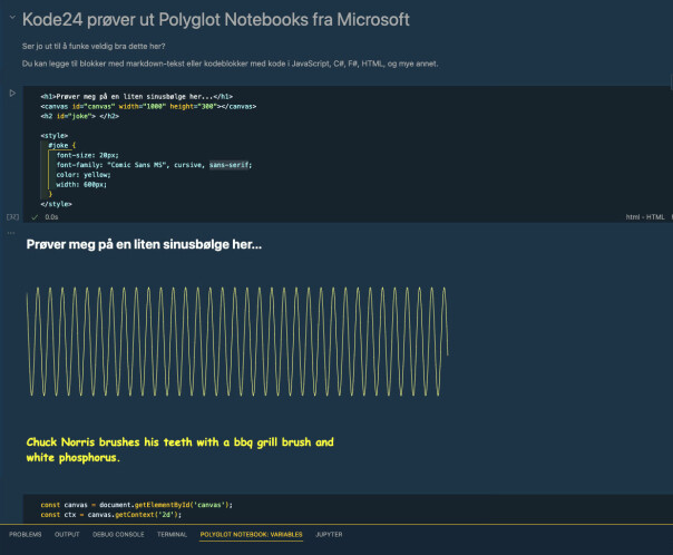 VSCode-blokka som skal konkurrere med Jupyter har én stor mangel