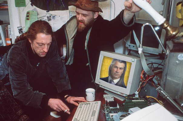 Fra tidlig promomateriale til Elton Snusk sin Hardcore DOS, 'for ekte programmerere'. 📸: REX / NTB / Hardcore DOS