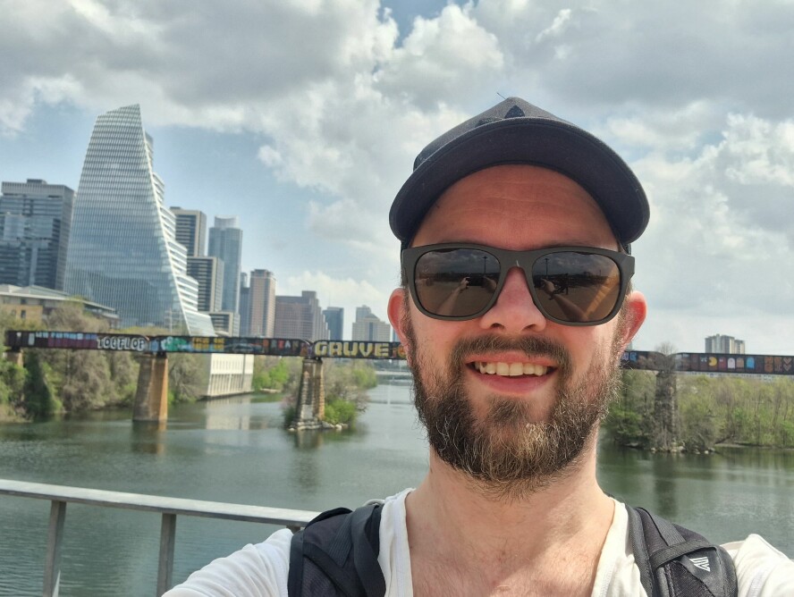 Jørgen H. Brække har vært på SXSW i Texas, og forteller om opplevelsen og trendene. 📸: Privat