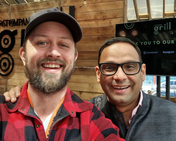 Jørgen Brække og Sowmyanarayan Sampath