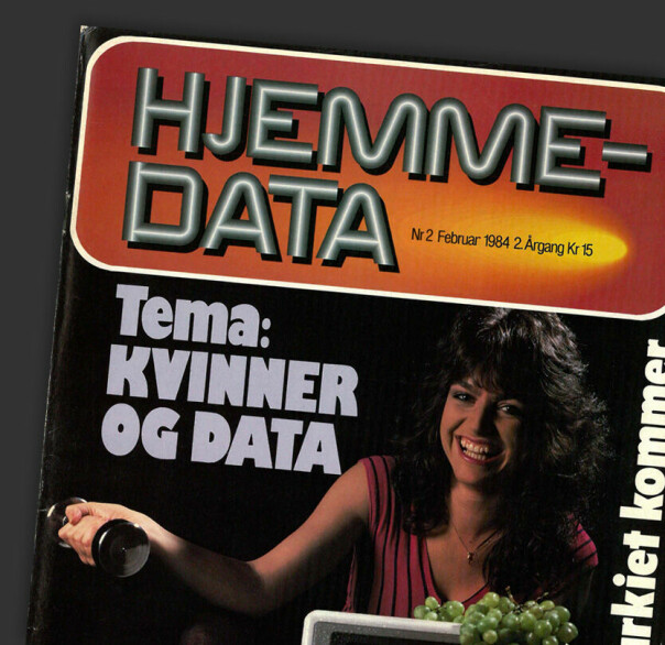 Ett av de mange databladene du fant i bladkiosken på 80- og 90-tallet. Forsiden hadde neppe fungert like godt i dag.