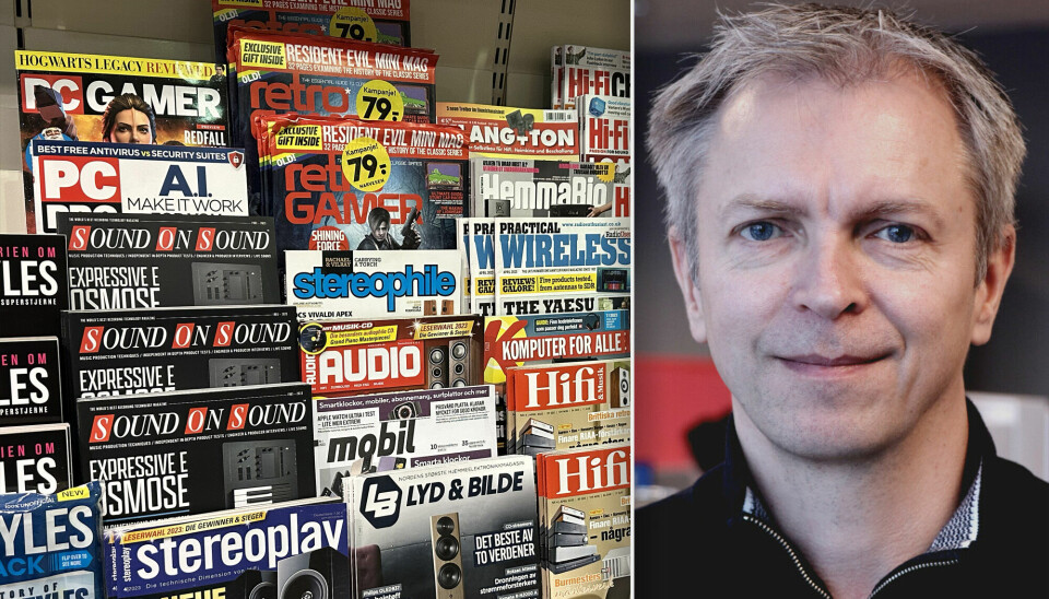 Det er knapt et datablad igjen i Narvesen, bortsett fra PC Pro og et par Linux-magasiner. 📸: Kurt Lekanger / Ole Petter Baugerød Stokke