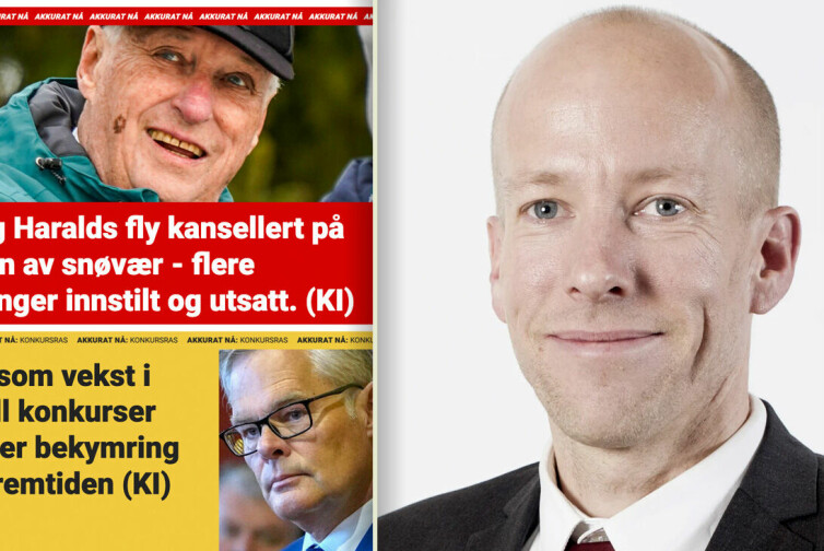 Lars Øy er ikke bare politiker, han liker også å kode på fritiden. 📸: Høyre