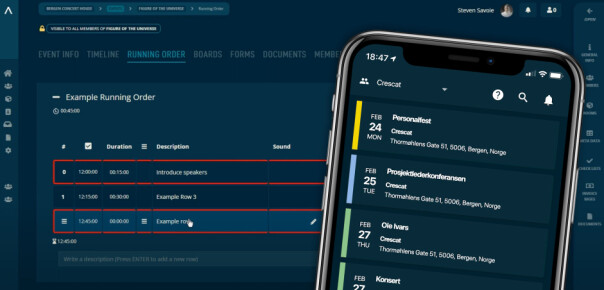 Crescat er en Electron-basert desktop-applikasjon med en tilhørende 'companion'-app for mobil. 📸: Crescat