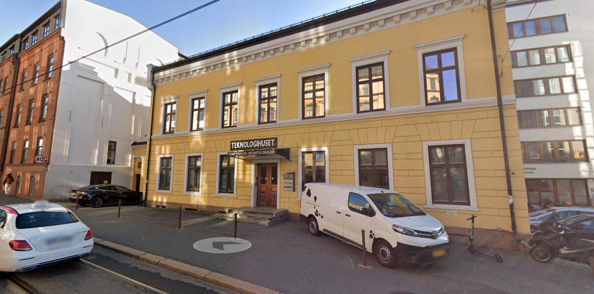 Det gamle Teknologihuset lå like ved Bislett. 📸: Google Street View
