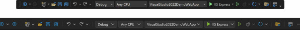 Også verktøylinjen har fått mer luft i det nye designet (nederst). Men tar da mer plass. 📸: Microsoft