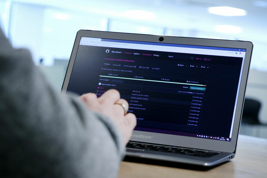 Mort666 finner én god ting med endringene - det tvinger ham bort fra GitHub. 📸: Ole Petter Baugerød Stokke