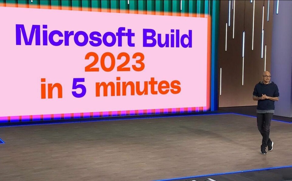 Microsoft Build event in 5 minutes