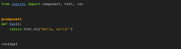 ReactPy: Nå kan du lage React-apper med Python
