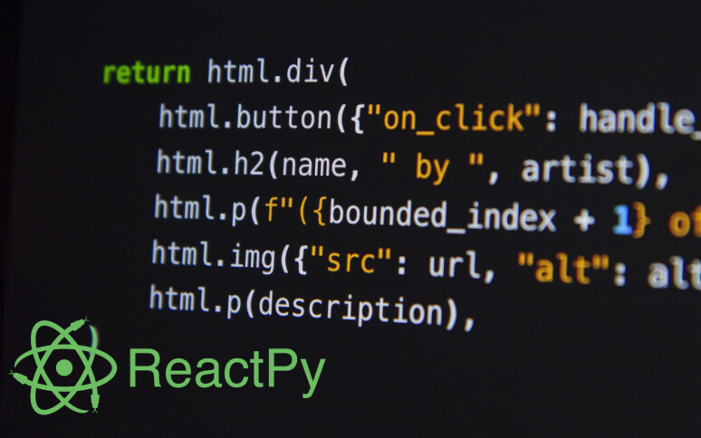 Liker du både Python og React? Nå får du det beste (eller verste?) fra begge verdener. 📸: Kurt Lekanger