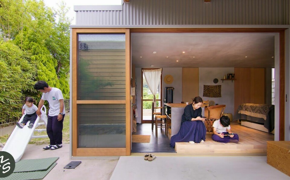 NEVER TOO SMALL: Family of 5’s Simple Home, Japan 45sqm/483sqft