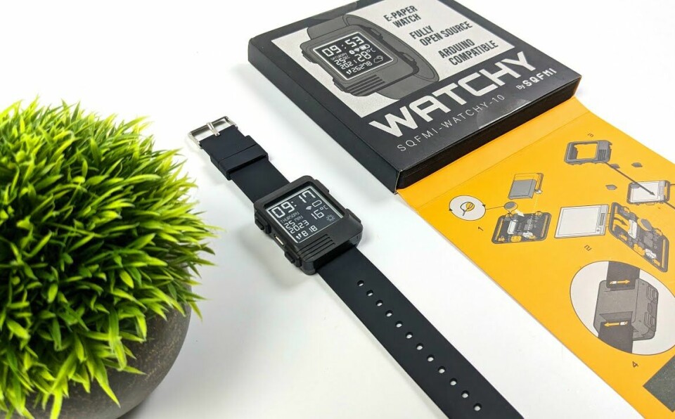 This DIY Open Source E-Paper Smart Watch Is The Coolest! Watchy Hands on