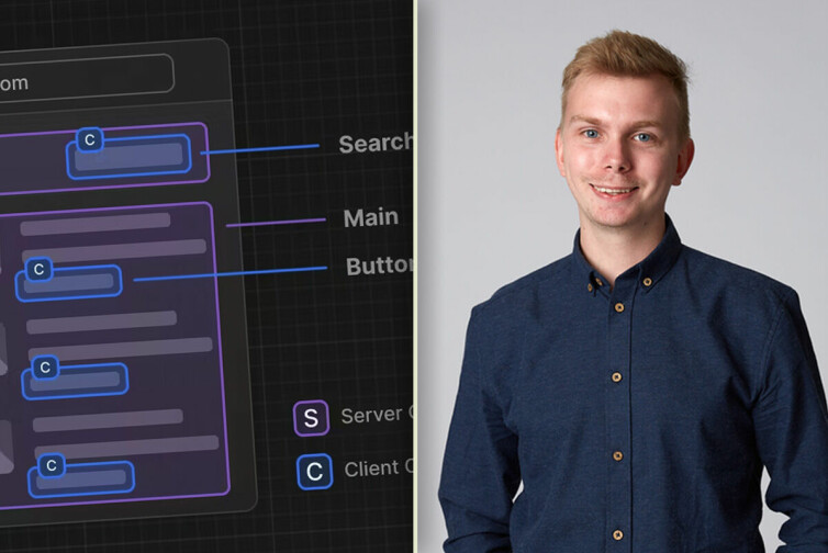 React Server Components er React-komponenter som kjører fullt og helt på serveren. 📸: Privat