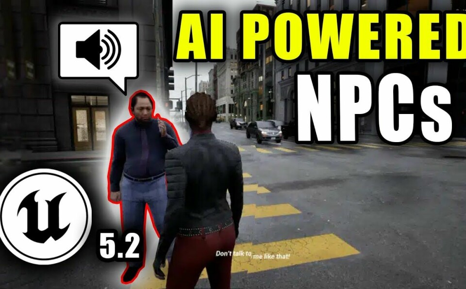 Unreal Engine 5.2 Matrix Demo Smart AI NPCs