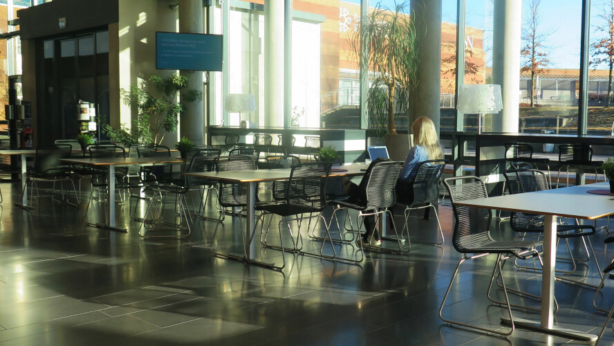 Ifølge Thomas Nordli ved USN er det stor etterspørsel etter arbeidskraft og dataingeniørstudentene som har gjennomført med gode eller greie karakterer, får seg lett jobb. Bildet er fra USNs Campus i Vestfold, som også huser en av dataingeniørlinjene. 📸:
Nils Kalve