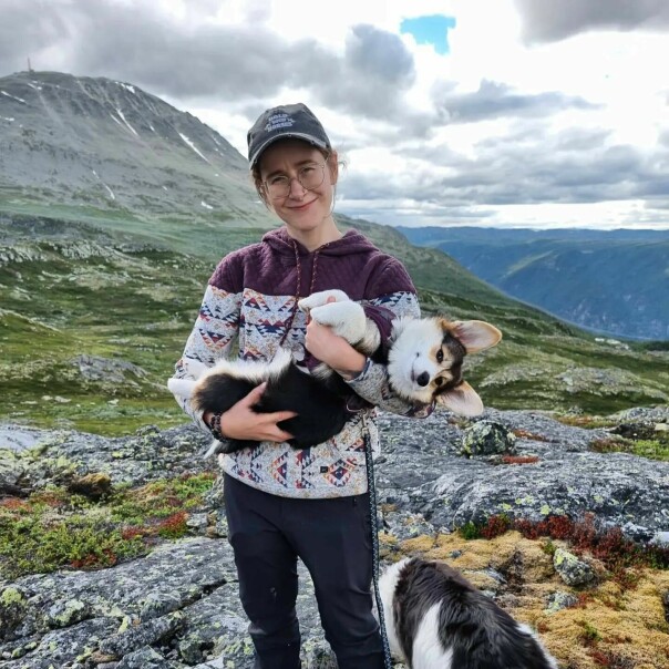 Stefanie Dziadkowiec flytta fra Chicago til Norge for kjærligheten - en kjærlighet som senere skulle ta slutt, men kjærligheten for Norge var så stor at hun ble. 📸: Privat
