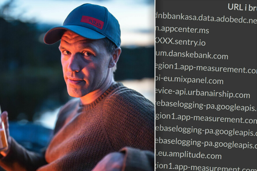 Nils Larsgård i Kodemaker har sjekka hva slags data som sendes fram og tilbake i norske apper - og det er ikke småtteri. Men GDPR gjelder like mye apper som nettsider, påpeker han. 📸: Odin Standal / kode24