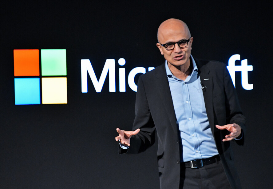 En intern Mircosoft-presentasjon røper planer om å i større grad flytte Windows til skyen, også for privatpersoner. Her: Satya Nadella, sjef i Microsoft. 📸: Keizo Mori/UPI/Shutterstock Satya Nadella,