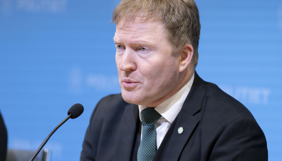 Regjeringen har gjort grundige sikkerhetsvurderinger i forbindelse med at Green Mountain har inngått avtale med Tiktok som eneste kunde, forteller kommunal- og distriktsminister Sigbjørn Gjelsvik (Sp). 📸: Hanna Johre / NTB