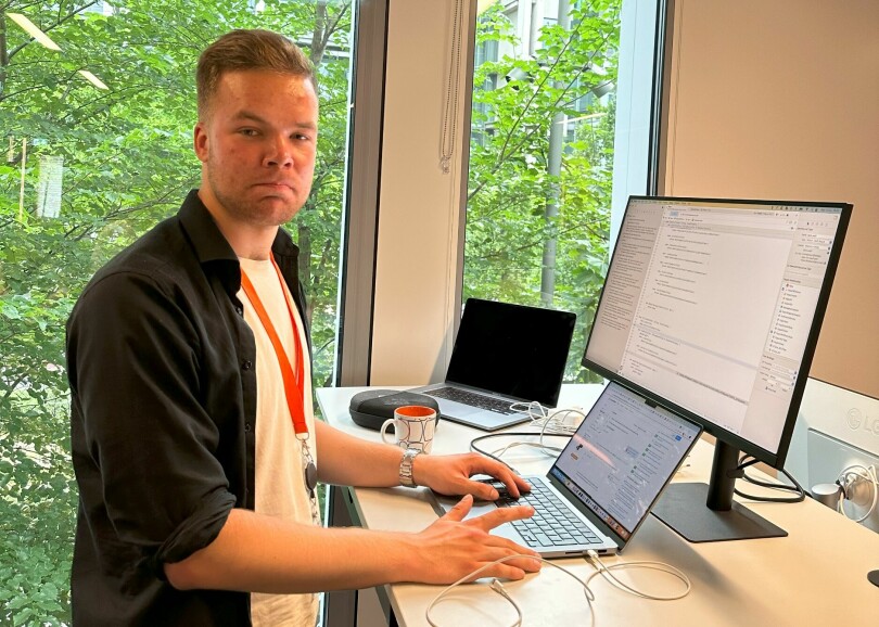 Det å jobbe effektivt med AI som virkemiddel er noe man må lære seg, mener Jo Gramnæs Tjernshaugen. 📸: Vipps