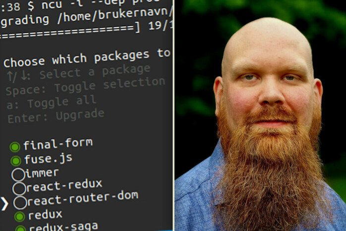 Lars-Erik Bruce er seniorutvikler i Redpill Linpro. 📸: Redpill Linpro