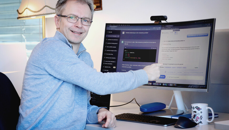 Ikke-kreative utviklere, finnes de? Ja, og de trengs, mener Kurt Lekanger. 📸: Ole Petter Baugerød Stokke