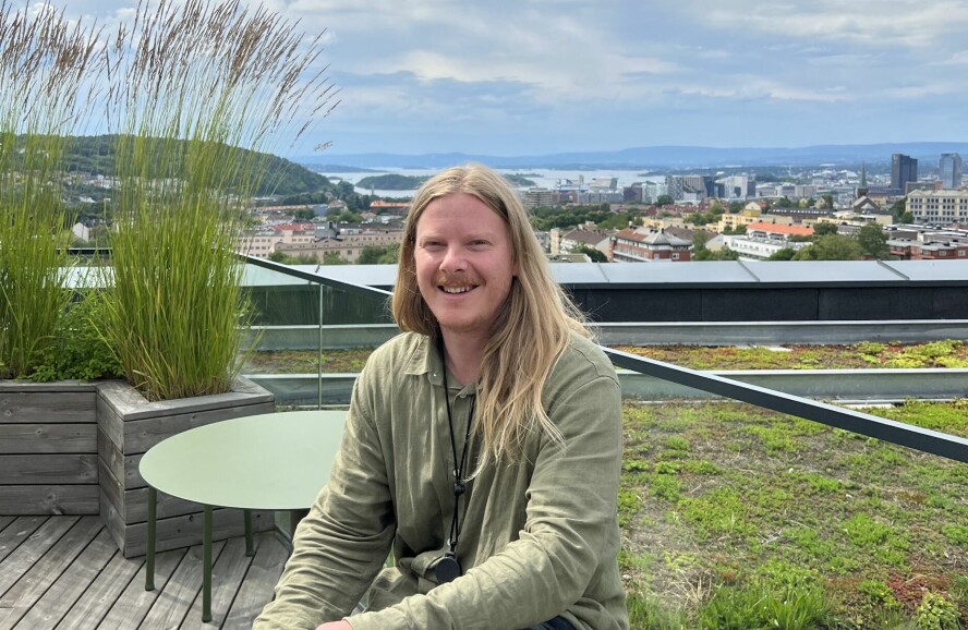 Jonas Nicolaysen håper å få en look a la Richard Stallmann eller Johannes Brodwall på sikt.📸: NAV