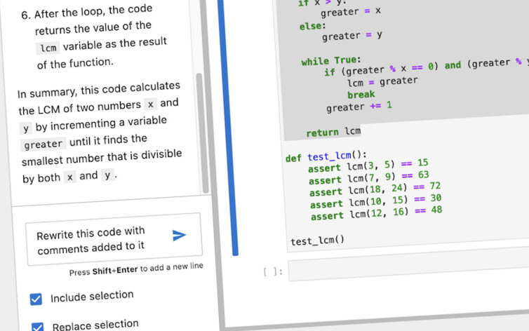 JupyterAI lar deg bruke en hvilken som helst språkmodell, takket være at den er basert på LangChain. 📸: Project Jupyter