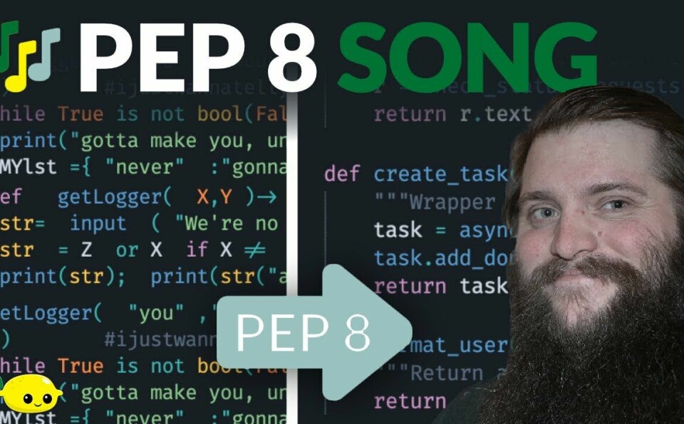🍋 The PEP8 Song 🍋