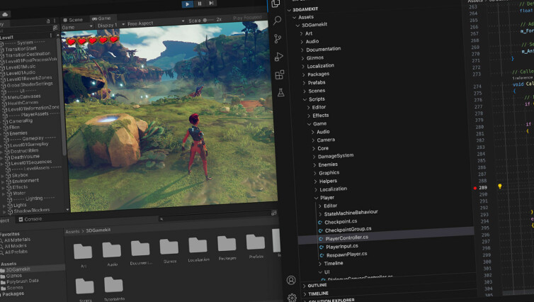 Det nye Unity-tillegget skal gjøre utvikleropplevelsen bedre for de som foretrekker VS Code fremfor Visual Studio. 📸: Microsoft