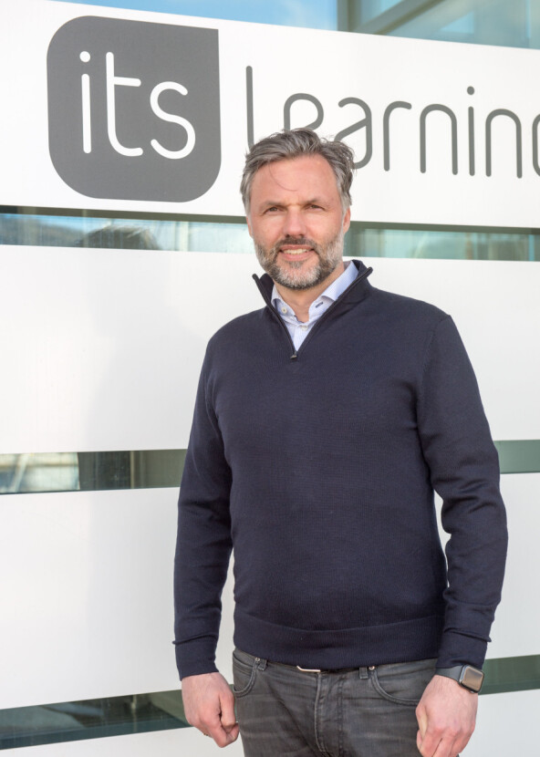 Johnny Anderson, leder for marked og kommunikasjon i itslearning.