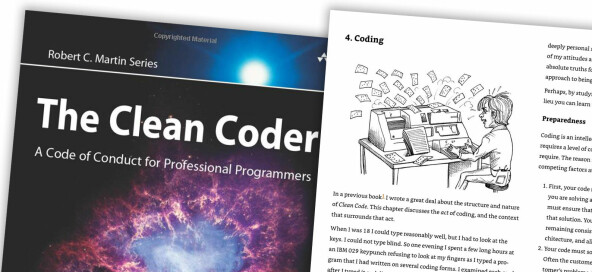 Boken The Clean Coder er en slags oppfølger til en annen bok av Uncle Bob; Clean Code.