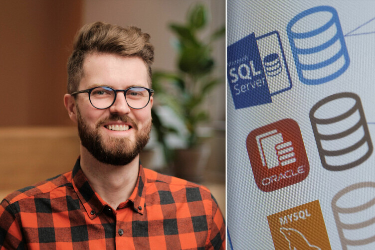 Anders Njøs Slinde i Variant har langt over gjennomsnittet god greie på databaser. 📸: Variant / Kurt Lekanger