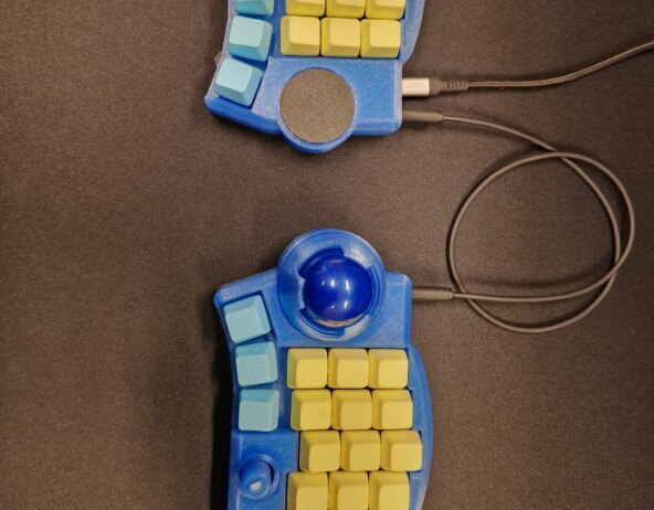 Tastaturet til Julian Philipp Merlin Ertel. 📸: Privat