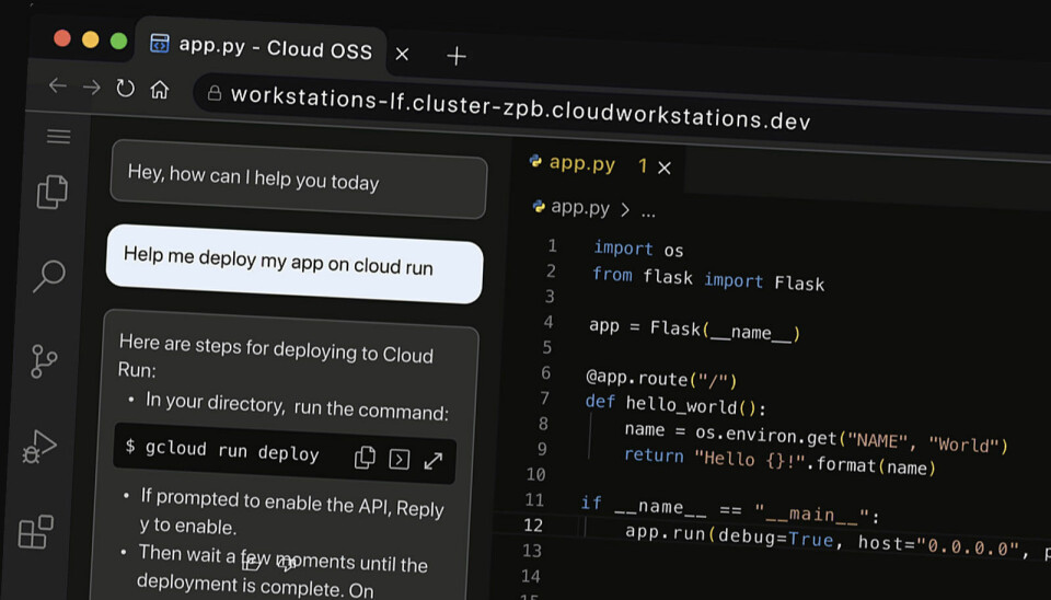 Duet AI ble først annonsert i mai. Nå utvides tjenesten og vil gjennomsyre nesten alt Google driver med i Google Cloud. 📸: Google