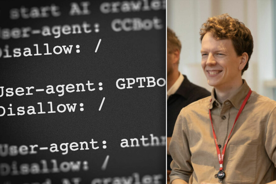Johannes Gorset kan ikke si med sikkerhet om VGs data allerede har blitt brukt i treningen av store språkmodeller. 📸: VG