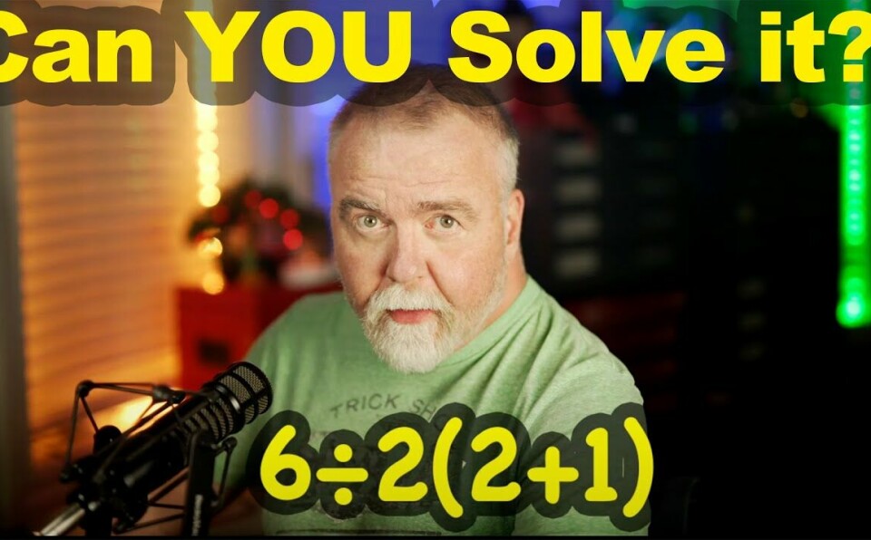 Why Calculators Lie: Can You Solve This Simple Math Problem?