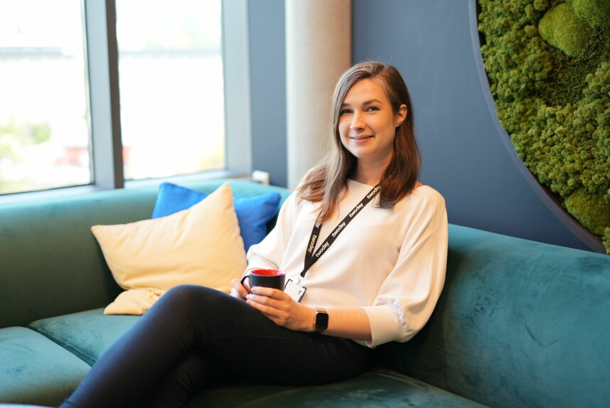 Solveig Maria Nes (33) har fått seg jobb som konsulent hos twoday.
