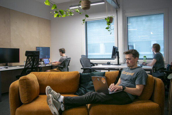 Fra Curipods lokaler hos Startup Lab. 📸: Kurt Lekanger