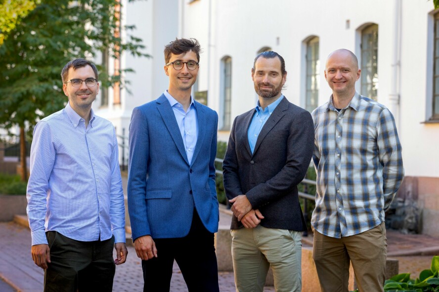 XLENT Cyber Security AS består av Daniel Lovborn, Camille Victor Prunier, Henrik Pedersen og Jon Are Rakvåg - ikke nødvendigvis i den rekkefølgen.