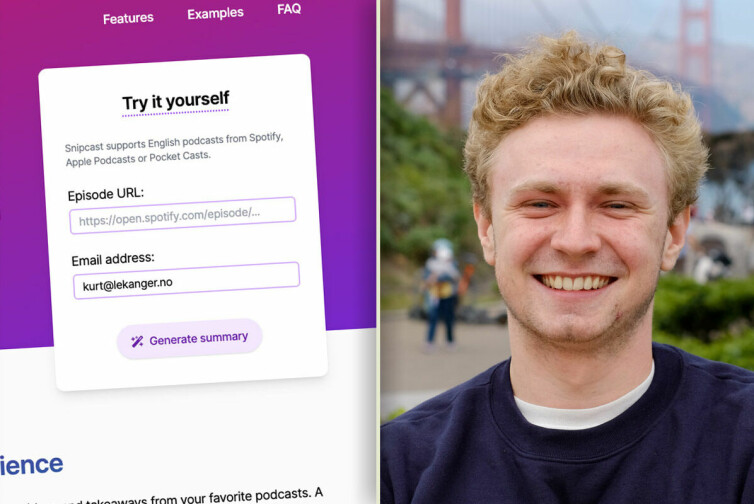 Mikkel Svartveit er utvekslingsstudent ved UC Berkeley i California, og liker å kode på fritiden. 📸: Privat