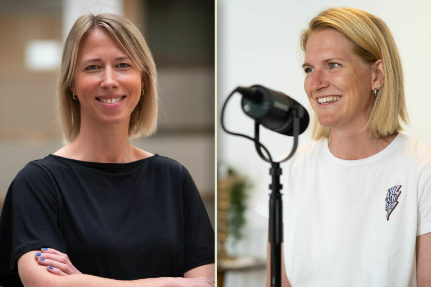 Høyskolelektor Nora Thorsteinsen Toft ved Høyskolen Kristiania og privatpraktiserende psykologspesialist Ingri Luthen gir sine beste tips mot å bli utbrent. 📸: Privat