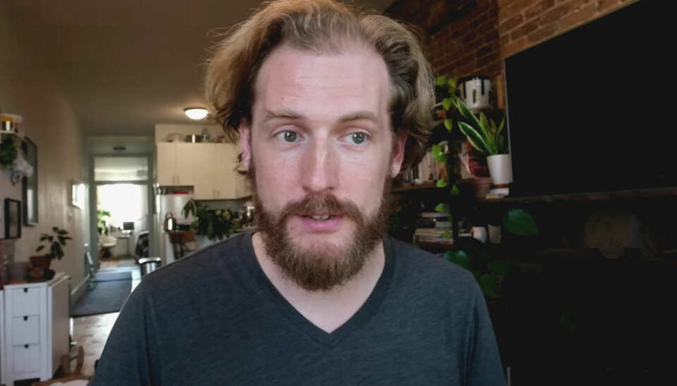 Svelte-utvikler Rich Harris forklarer hvorfor de endrer reaktivitet i Svelte. 📸: Svelte Society på Youtube