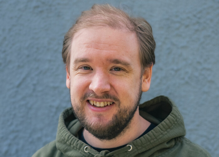 Andreas Johnsen har startet opp som utvikler i Funktive. 📸: Funktive