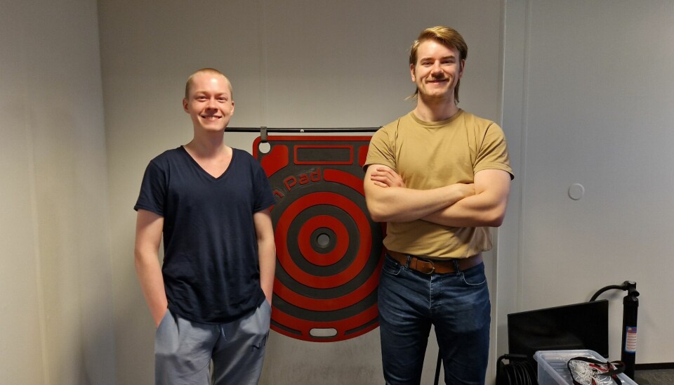 Tord Skiftestad og Jørgen Johannessen, nyansatte utviklere i Informasjonskontroll AS. 📸: Informasjonskontroll