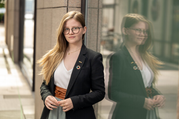 - Vi trenger minst 1700 flere studieplasser i dette statsbudsjettet, sier NITOs studentleder Helene Gundersen.📸: NITO