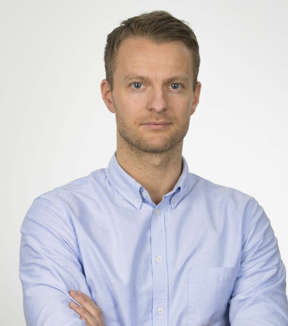 Redaksjonell utvikler Sondre Nilsen i VG. 📸: Frode Hansen / VG